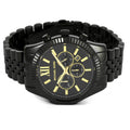  Shop Authentic Michael Kors Lexington Chronograph Black Dial Black Steel Strap Watch for Men - MK8603 - Luxxuri
