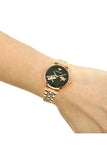  Shop Authentic Emporio Armani Gianni T Bar Black Dial Rose Gold Steel Strap Watch For Women - AR11206 - Luxxuri