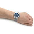  Shop Authentic Maurice Lacroix Aikon Automatic Blue Dial Silver Steel Strap Watch for Women - AI1807-SS002-430-1 - Luxxuri