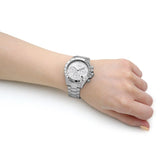  Shop Authentic Hugo Boss Novia Chronograph Silver Dial Silver Steel Strap Watch for Women - 1502616 - Luxxuri