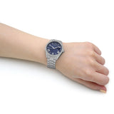  Shop Authentic Guess Luna Diamonds Blue Dial Silver Steel Strap Watch for Women - GW0307L1 - Luxxuri