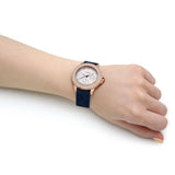  Shop Authentic Guess Crown Jewel Diamonds White Dial Blue Rubber Strap Watch for Women - GW0411L2 - Luxxuri