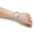  Shop Authentic Fossil Neutra Chronograph Silver Dial Silver Steel Strap Watch for Women - ES5217 - Luxxuri