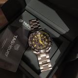  Shop Authentic Tag Heuer Formula 1 Chronograph Grey Dial Silver Steel Strap Watch for Men - CAZ101AG.BA0842 - Luxxuri