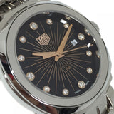  Shop Authentic Tag Heuer Link Quartz Black Dial Silver Steel Strap Watch for Women - WBC131F.BA0649 - Luxxuri