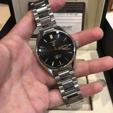  Shop Authentic Tag Heuer Carrera Calibre 5 Automatic Black Dial Silver Steel Strap Watch for Men - WAR201C.BA0723 - Luxxuri