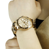  Shop Authentic Michael Kors Runway Gold Dial Two Tone Steel Strap Watch for Women - MK4222 - Luxxuri