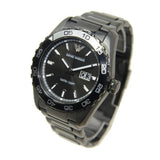  Shop Authentic Emporio Armani Sportivo Quartz Black Dial Black Steel Strap Watch For Men - AR6049 - Luxxuri