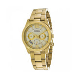  Shop Authentic Fossil Boyfriend Gold Dial Gold Steel Strap Watch for Women - ES3884 - Luxxuri