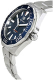  Shop Authentic Tag Heuer Aquaracer Blue Dial Silver Steel Strap Watch for Men - WAY101C.BA0746 - Luxxuri