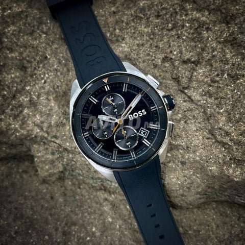  Shop Authentic Hugo Boss Volane Grey Dial Black Silicone Strap Watch for Men - 1513953 - Luxxuri