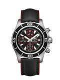  Shop Authentic Breitling Superocean Chronograph II Black Dial 44mm Automatic Mens Watch - A1334102/BA81 - Luxxuri