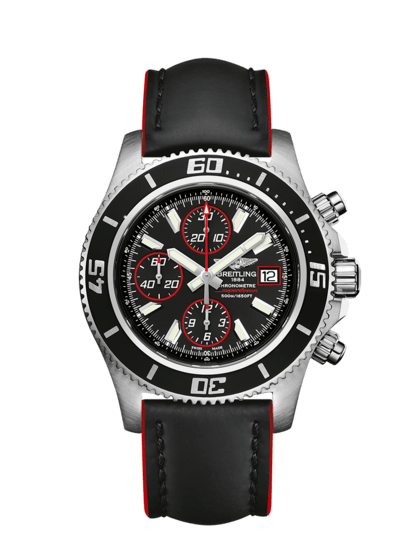  Shop Authentic Breitling Superocean Chronograph II Black Dial 44mm Automatic Mens Watch - A1334102/BA81 - Luxxuri