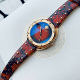  Shop Authentic Versace Shadov Quartz Red Dial Red Leather Strap Watch for Women - VEBM00918 - Luxxuri