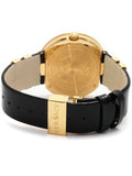 Shop Authentic Versace V Metal Icon Gold Dial Black & Gold Strap Watch for Women - VLC030014 - Luxxuri