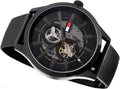  Shop Authentic Tommy Hilfiger Spencer Skeleton Black Dial Black Mesh Bracelet Watch for Men - 1791644 - Luxxuri