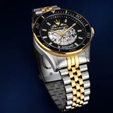  Shop Authentic Maserati SFIDA Automatic Skeleton Black Dial Two Tone Steel Strap Watch For Men - R8823140010 - Luxxuri