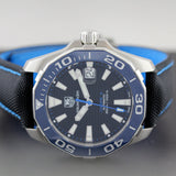 Shop Authentic Tag Heuer Aquaracer Blue Dial Watch for Men - WAY211B.FC6363 - Luxxuri
