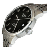  Shop Authentic Tissot Le Locle Powermatic 80 Black Dial Silver Steel Strap Watch For Men - T006.407.11.052.00 - Luxxuri