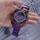  Shop Authentic Guess Fusion Chronograph Purple Dial Purple Steel Strap Watch for Women - GW0552L4 - Luxxuri