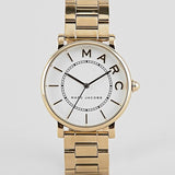  Shop Authentic Marc Jacobs Roxy White Dial Gold Steel Strap Watch for Women - MJ3522 - Luxxuri