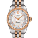  Shop Authentic Tissot Ballade Powermatic 80 Cosc Mother of Pearl Dial Two Tone Steel Strap Watch For Women - T108.208.22.117.01 - Luxxuri