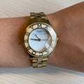  Shop Authentic Marc Jacobs Blade White Dial Gold Steel Strap Watch for Women - MBM3050 - Luxxuri