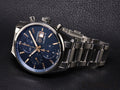  Shop Authentic Tag Heuer Carrera Automatic Chronograph Blue Dial Silver Steel Strap Watch for Men - CBK2115.BA0715 - Luxxuri