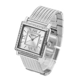  Shop Authentic Guess Highline White Dial Silver Mesh Bracelet Watch For Women - W0826L1 - Luxxuri