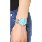  Shop Authentic Michael Kors Darci Mother of Pearl Blue  Dial Silver Steel Strap Watch for Women - MK3515 - Luxxuri
