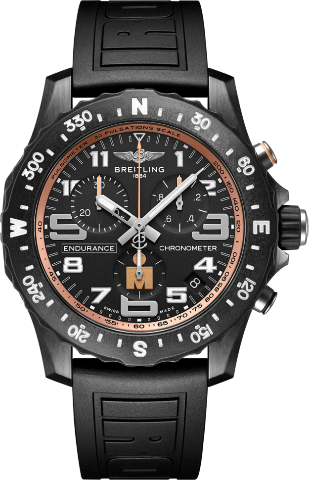  Shop Authentic Breitling Endurance Pro Ironman Black Dial Black Rubber Strap Watch for Men - X823101B1B1S1 - Luxxuri