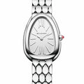  Shop Authentic Bvlgari Serpenti Seduttori Quartz White Dial Silver Steel Strap Watch for Women - SERPENTI103141 - Luxxuri