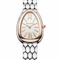 Shop Authentic Bvlgari Serpenti Seduttori Quartz Silver Dial Silver Steel Strap Watch for Women - SERPENTI103144 - Luxxuri