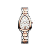  Shop Authentic Bvlgari Serpenti Seduttori White Dial Two Tone Steel Strap Watch for Women - SERPENTI103277 - Luxxuri