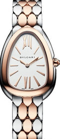  Shop Authentic Bvlgari Serpenti Seduttori White Dial Two Tone Steel Strap Watch for Women - SERPENTI103277 - Luxxuri