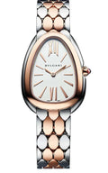  Shop Authentic Bvlgari Serpenti Seduttori White Dial Two Tone Steel Strap Watch for Women - SERPENTI103277 - Luxxuri