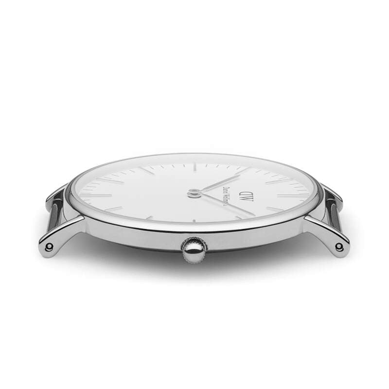  Shop Authentic Daniel Wellington Classic Southampton White Dial Three Tone Nylon Strap Watch For Women - DW00100050 - Luxxuri