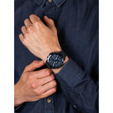  Shop Authentic Tommy Hilfiger Bank Quartz Blue Dial Blue Steel Strap Watch for Men - 1791720 - Luxxuri