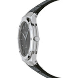  Shop Authentic Salvatore Ferragamo F-80 Classic Black Dial Black Leather Strap  Watch for Men - SFDT00219 - Luxxuri