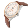  Shop Authentic Breitling Navitimer Automatic 38mm Leather Strap Mens Watch - A17325211G1P1 - Luxxuri