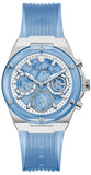  Shop Authentic Guess Athena Active Life Clear White Dial Blue Rubber Strap Watch for Women - GW0409L1 - Luxxuri