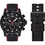  Shop Authentic Tissot Supersport Chrono Giro D'Italia Black Dial Black Nylon Strap Watch for Men - T125.617.37.051.00 - Luxxuri