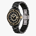 Coach Preston Black Dial Black Steel Strap Watch for Women - 14503461