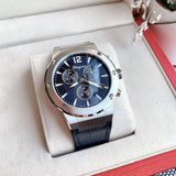  Shop Authentic Salvatore Ferragamo F-80 Classic Blue Dial Blue Leather Strap Watch for Men - SFDT00719 - Luxxuri