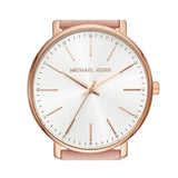  Shop Authentic Michael Kors Pyper Quartz White Dial Pink Leather Strap Watch For Women - MK2741 - Luxxuri