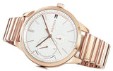  Shop Authentic Tommy Hilfiger Brooke Silver Dial Rose Gold Steel Strap Watch for Women - 1782021 - Luxxuri
