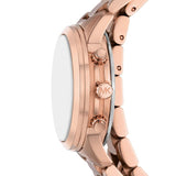  Shop Authentic Michael Kors Runway Chronograph Analog Rose Gold Dial Rose Gold Steel Strap Watch for Women - MK7453 - Luxxuri