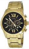 Shop Authentic Guess Optic Multifunction Black Dial Gold Steel Strap Watch for Men - W0193G1 - Luxxuri