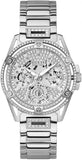  Shop Authentic Guess Queen Quartz Silver Dial Silver Steel Strap Watch For Women - GW0464L1 - Luxxuri