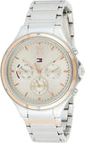  Shop Authentic Tommy Hilfiger Eve Chronograph Quartz Pink Dial Silver Steel Strap Watch For Women - 1782279 - Luxxuri